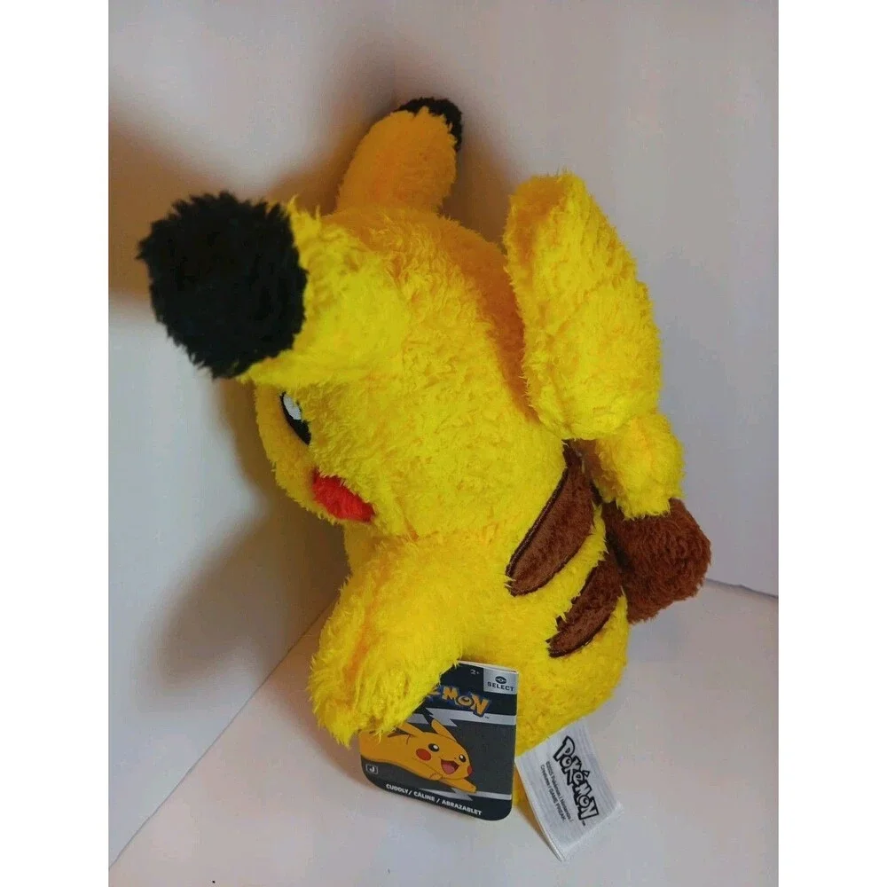 Pokemon PIKACHU Plush toy Warm and Healing Fluffy Plushy 10